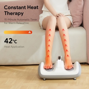 Massaggiatore Plantare Automatico a Infrarossi per Fisioterapia, con Funzione di Impastamento, Pressione e Vibrazione per Tallone e Suola del Piede - Product Image 2