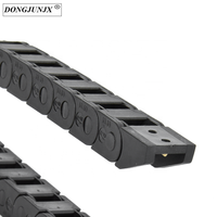 Type non ouvert Nylon CNC câble électrique chaîne d'énergie en plastique 10*11 pour imprimante 3D