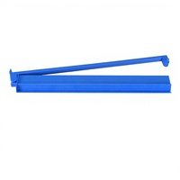 Règle de tri et poussoir de tuiles de Mahjong américain de 18 pouces, 2-en-1, support de tige de poussée, durable, portable, style moderne et luxueux, ensemble de 4 pièces