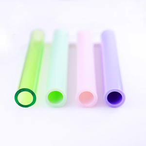 Tianyuan, venta al por mayor, tubo de vidrio de borosilicato personalizado de alta calidad, tubo de vidrio de borosilicato resistente al calor de color transparente para fumar - Product Image 4