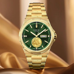 Reloj de Hombre Personalizado de Lujo, de Acero Inoxidable, con Movimiento Mecánico Automático Miyota, Resistente al Agua, Cronógrafo, Esfera con Agujas, Correa de 20 mm - Product Image 1