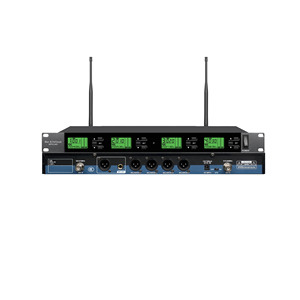 4-Kênh Năng Động Microphone Máy Tính Để Bàn Trọng Lượng Nhẹ UHF Hệ Thống Không Dây Với FM Chế Độ Điều Chế Cho Hội Nghị Sử Dụng - Product Image 3