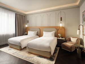Ensemble de mobilier de chambre d'<span class=keywords><strong>hôtel</strong></span> classique et élégant, personnalisable, avec tête de lit capitonnée et fauteuil d'appoint pour chambre d'<span class=keywords><strong>hôtel</strong></span> - Product Image 3