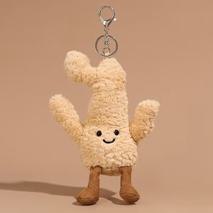 Giocattolo di Peluche Realistico di Alta Qualità a Forma di Frutta e Verdura con Imbottitura in Poliestere e Cotone PP, Portachiavi - Product Image 1