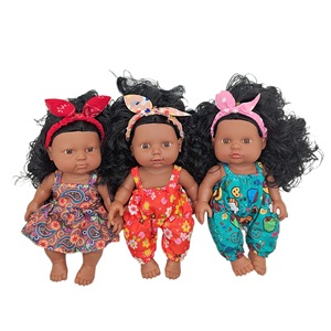 2026 Hot selling Simulated African Black Doll High quality Rebirth Doll Decoration Wholesale - Product Image 4