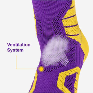 Chaussettes de basketball pour hommes, <span class=keywords><strong>mi</strong></span>-mollet, chaussettes de sport athlétiques, chaussettes de course absorbant la transpiration, antidérapantes, <span class=keywords><strong>en</strong></span> <span class=keywords><strong>coton</strong></span> - Product Image 5