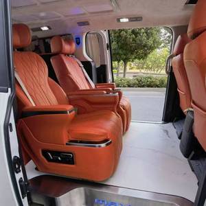 Siège en cuir de luxe YLB à <span class=keywords><strong>prix</strong></span> avantageux pour <span class=keywords><strong>camping</strong></span>-<span class=keywords><strong>car</strong></span> W447, <span class=keywords><strong>Mercedes</strong></span> V Sienna, sièges VIP pour Sprinter - Product Image 3