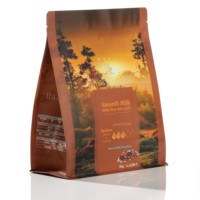 Sac d'emballage de collations à fermeture éclair avec impression personnalisée pochette debout pour noix chips craquelins algues aliments surgelés viande légume