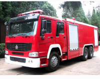 Camion de pompiers Sinotruk Howo NX 6x4 à eau et mousse Euro2, LHD RHD pour la lutte contre les incendies en ville en Afrique