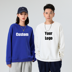 เสื้อสเวตเชิ้ตโอเวอร์ไซส์ทรงหลวม ยูนิเซ็กซ์ ผ้าฟลีซซิลเวอร์ฟ็อกซ์ หนานุ่ม 450GSM ผสมคอตตอนและโพลีเอสเตอร์ ขายดี - Product Image 1