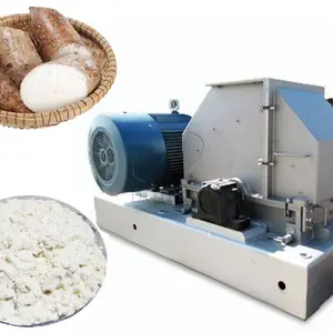 Boa eficiência de trabalho cassava máquina de processamento de farinha para moinhar farinha na planta de processamento de cassava