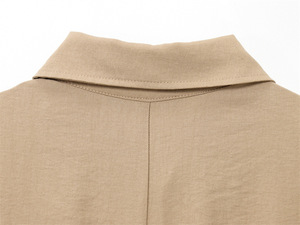 Col tournant sans manches ceintures boutons respirant femmes <span class=keywords><strong>kaki</strong></span> solide motif une pièce <span class=keywords><strong>combinaison</strong></span> pour l'été décontracté mode - Product Image 5