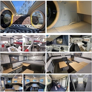 4WD Box <span class=keywords><strong>Van</strong></span> Mobile Outside Camping Trailers Popup <span class=keywords><strong>Camper</strong></span> <span class=keywords><strong>RV</strong></span> <span class=keywords><strong>Camper</strong></span> Trailer Pop Top com tenda para autocaravanas - Product Image 3