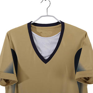 เสื้อฟุตบอลเด็กผู้ชายขายส่งปี 2025 ผ้าฝ้าย 100% ป้องกันแบคทีเรีย กันน้ำ ระบายอากาศ แห้งเร็ว แบบสั้น ทุกทีม - Product Image 2