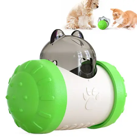 犬のおもちゃペットの猫犬のスローフードフィーダーおもちゃのボールペットの犬のための無毒の咬傷に強いおもちゃのボール子犬の猫