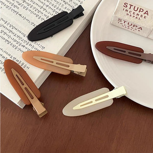 ปิ่นปักผมเรซินสีน้ำตาลด้านอุปกรณ์จัดแต่งทรงผมไม่งอไม่ยับ - Product Image 4
