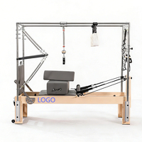 Équipement de Pilates en bois de qualité supérieure avec Cadillac pour salle de sport professionnelle, ensemble complet de Reformer Pilates