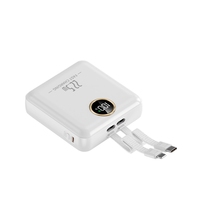 Chargeur portable coloré 20000mAh, PD 22.5W, charge rapide, idéal pour les voyages, batterie externe durable, personnalisable pour cadeau
