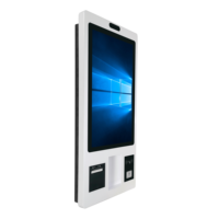 Kiosque en libre-service haute performance avec paiement NFC et gestion des files d'attente pour les restaurants à fort volume