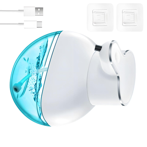 Distributeur automatique de savon moussant 400 ml avec recharge USB, capteur infrarouge, électrique, sans contact, à fixation murale pour usage domestique et extérieur - Product Image 2