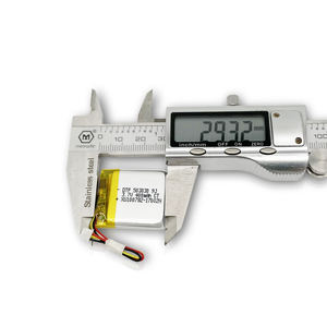 超特価セール リチウム電池 モデル503030 3.7V 400mAh リチウムポリマー充電式リポバッテリー NTC付き 3線式 - Product Image 4