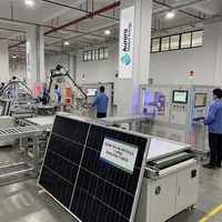 Panneau solaire haute performance, adapté à l'installation sur toiture et sur terrain, OEM/ODM, industrie et commerce, retour sur investissement élevé