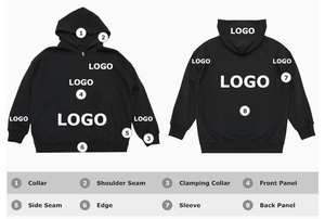 เสื้อสตรีทแวร์วินเทจสไตล์ลำลองทรงบ็อกซี่ ตัดสั้น ผ้าเฟรนช์เทอร์รี่ 100% ผ้าฝ้าย ปักลายกราฟิก พิมพ์ลายเรียบ ย้อมสีธรรมชาติ เป็นมิตรกับสิ่งแวดล้อม สำหรับฤดูหนาว - Product Image 4