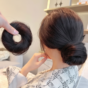 Bande de coiffure surélevée marron Wiry X 3 up Style Low Burn Hairdo Wireband Accessoire - Product Image 1