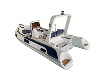 Coque gonflable en fibre de verre, pour bateau de pêche, 17 m 16ft, 480 PVC/Hypalon