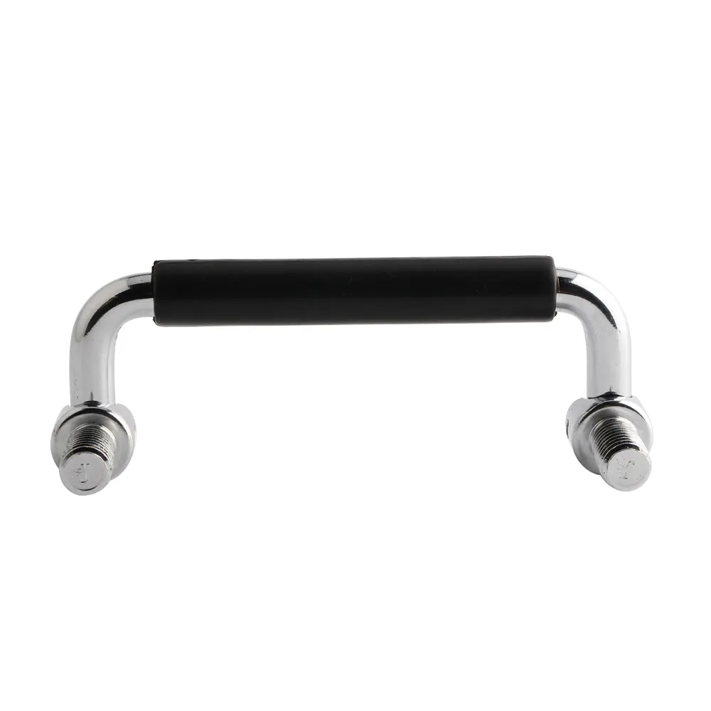 LS506 90/100/120mm Metal U Shape Cabinet solid stainless steel folding pull door handle