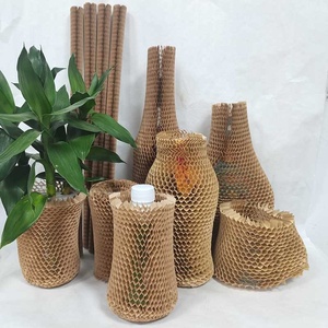 Housses en papier kraft en nid d'abeille pour bouteilles en verre <span class=keywords><strong>Couvre</strong></span>-bouteilles durables - Product Image 6