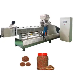 500kg/h Floating fish feed pellet machinery line industrial fish feed extruder machine fish feed complete production line