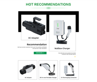 Chargeur portable Z7C 11KW 22KW Type 2 AC400V EU pour usage domestique avec écran LCD, modèle de fabrication directe d'usine, stations de recharge portables