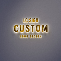 Letreros de Acrílico con Retroiluminación LED, Letreros de Canal Iluminados, Letreros 3D con Letras Iluminadas