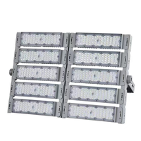 Projecteur LED extérieur en aluminium pour éclairage de rue, de cour, de parking, de stade et de chantier