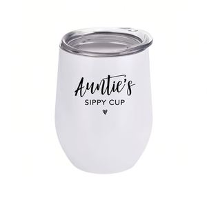 Tasse à œufs par sublimation très vendue, verre à vin de mariage, tasse isotherme en acier inoxydable 12oz, cadeau d'affaires - Product Image 1