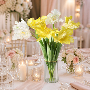 Flores Artificiales de <span class=keywords><strong>Tulipán</strong></span> de Poliuretano de Alta Calidad con Tacto Real para Decoración de Bodas, Fiestas, Centros de Mesa y Hogar - Product Image 1