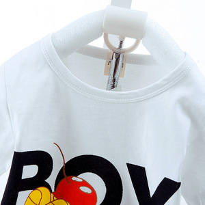 Hot Sale Wholesale New Style Casual High Quality Worsted Children's Clothing Sets <b>Shirt</b> and Knit Pants Print Pattern Set - Product Image 2