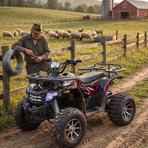 <span class=keywords><strong>Quad</strong></span> électrique utilitaire 60V, moteur 500W, vitesse maximale de 45 km/h, avec freins à disque avant et arrière - Product Image 2