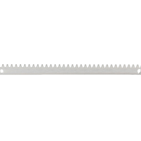 Rail de guidage industriel robuste en acier pour portail coulissant, crémaillère de transmission pour ouvre-porte automatique, système de porte coulissante motorisée