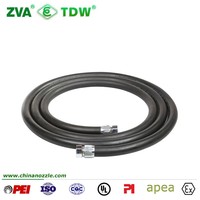 Tuyau en caoutchouc de distribution de carburant TDW pour station de pompe à essence Certifié ATEX fonctionnant pour l'essence en aluminium à l'huile
