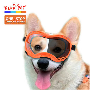 แว่นตากันแดดสัตว์เลี้ยงกันลมกันรังสียูวีแว่นตาเปลี่ยนสีสำหรับสุนัขพร้อมอุปกรณ์เสริมการจัดตำแหน่งที่ทันสมัยสำหรับฤดูหนาว - Product Image 1