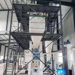 8-10TPH Full automatic batching 420 model animal feed production line