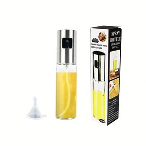 Custom Glass <b>Spray</b> Bottle Bbq Stainless Steel Olive Oil Sprayer <b>Set</b> for Cooking - Product Image 2