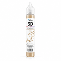 리사 3D 펄레센트 아크릴 페인트 마커 30ml 아티스트 드로잉 라이너 펜 무독성 캔버스, 패브릭, 나무, 세라믹, 유리, 석재용