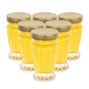 <span class=keywords><strong>Pot</strong></span> à miel en verre rond <span class=keywords><strong>vide</strong></span> <span class=keywords><strong>de</strong></span> 100 ml, sûr pour les aliments, à prix abordable, directement <span class=keywords><strong>de</strong></span> l'usine, avec couvercle sécurisé, idéal pour la <span class=keywords><strong>confiture</strong></span>, vente en gros - Product Image 2