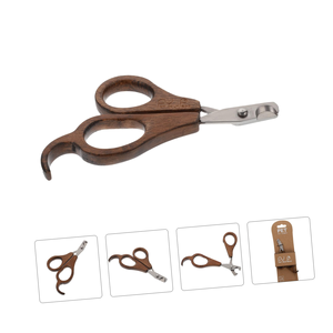 Coupe-ongles pour animaux de compagnie précis et sûr, manche en bois massif, coupe-ongles pour chiens, coupe-ongles pour chats - Product Image 5