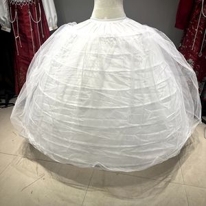 LY-PC0003 Sottogonna per <span class=keywords><strong>Abito</strong></span> da Sposa, Crinolina Voluminosa a 8 Cerchi con Balze per Donne e Ragazze - Product Image 3
