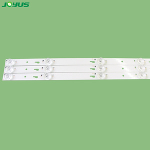 JY-842 JL.D43081330-004BS-M striscia di retroilluminazione a <span class=keywords><strong>Led</strong></span> per 43 pollici a Shi Ba Tv 4C-LB430T-JF7 LEDM4K-432NIP <span class=keywords><strong>3V</strong></span> obiettivo quadrato 77cm 8 <span class=keywords><strong>Led</strong></span> - Product Image 3