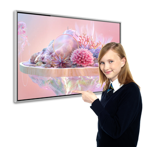 Affichage numérique interactif LCD mural intérieur de 55 pouces, écran tactile infrarouge 10 points, Android - Product Image 2